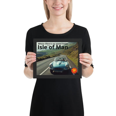 Classic Motoring Framed poster