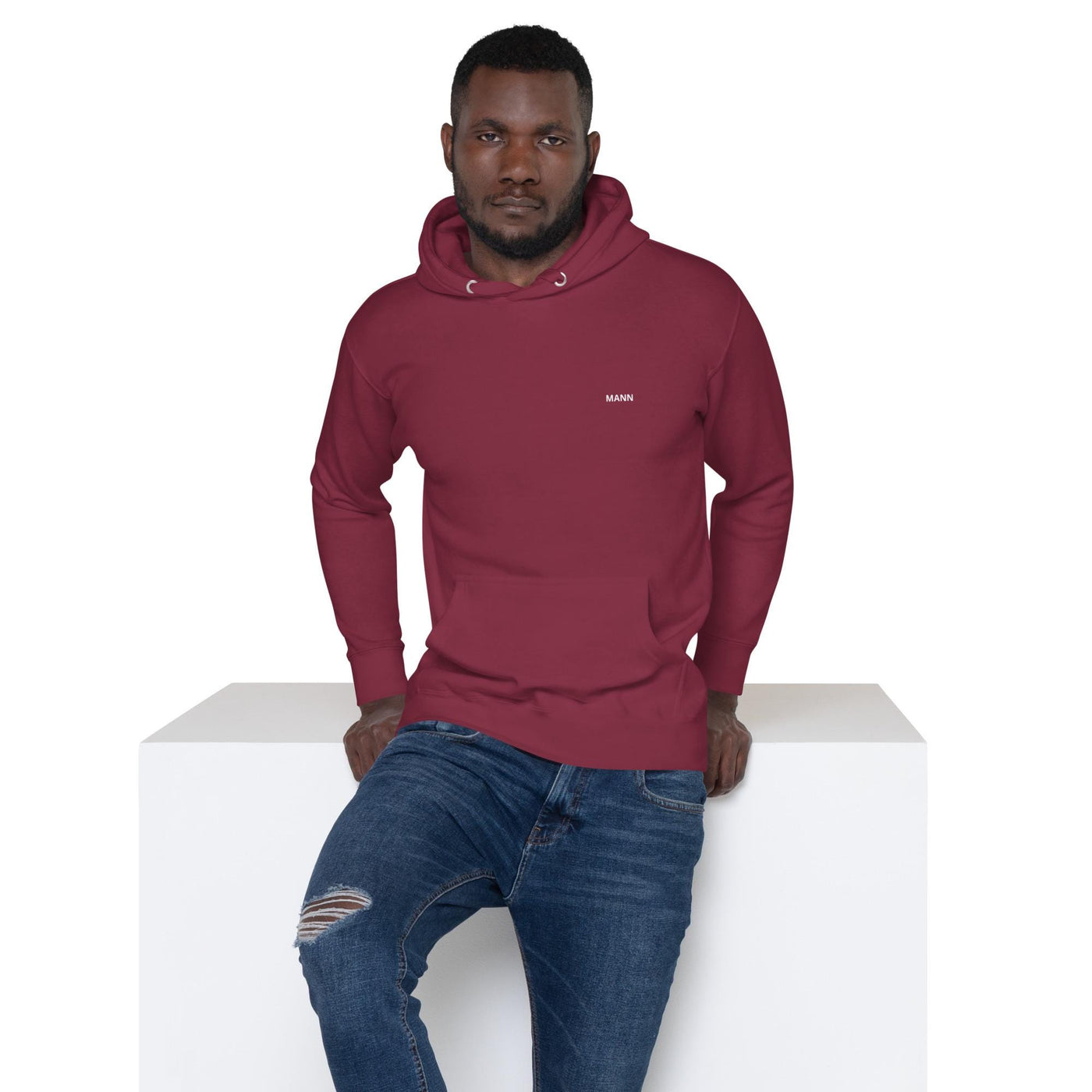 MANN Helix Back Print Unisex Hoodie