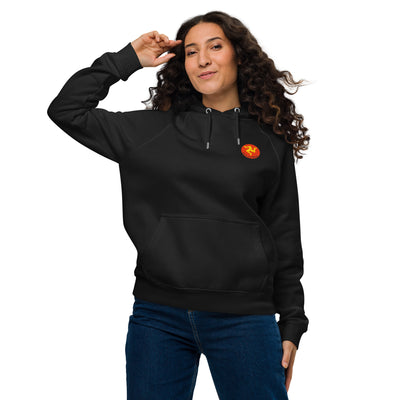 Isle of Man Unisex eco raglan hoodie