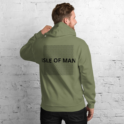 Isle of Man Dark F&B Print Unisex Hoodie