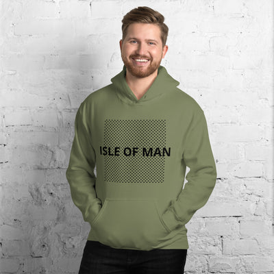 .Isle of Man Dark F&B Print Unisex Hoodie
