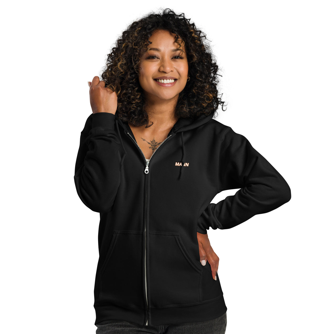 MANN Unisex heavy blend zip hoodie