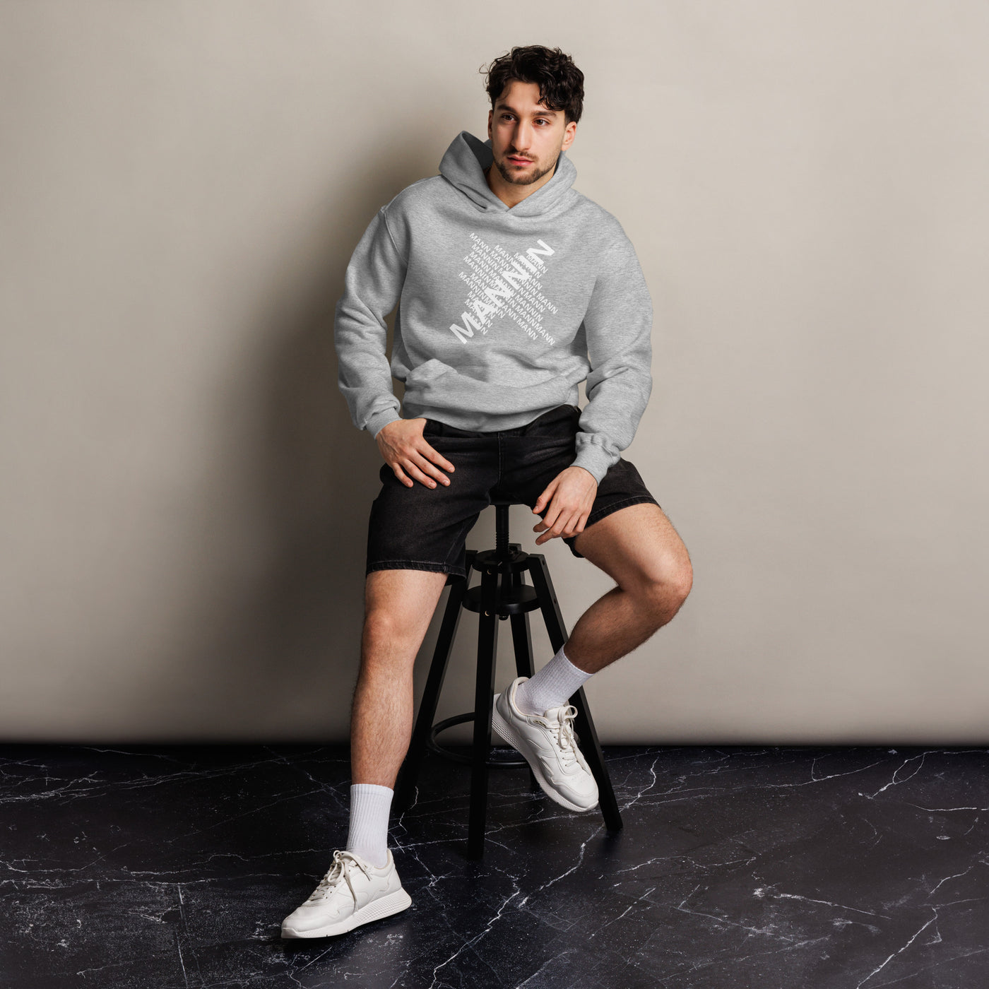 .MANNIN MANN Unisex oversized hoodie