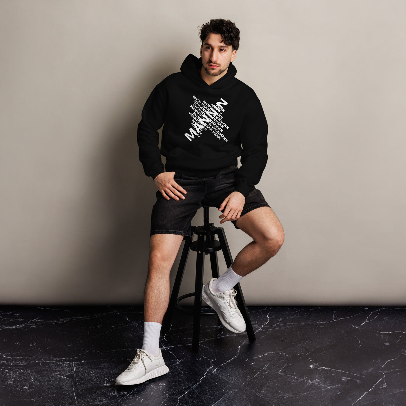 .MANNIN MANN Unisex oversized hoodie