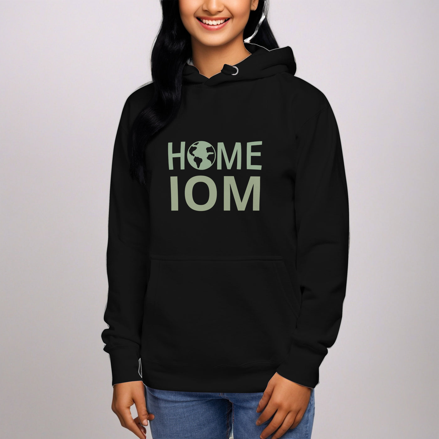 Isle of Man HOME IOM Unisex Hoodie