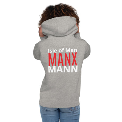 MANX MANN or WOMAN IOM Unisex Hoodie