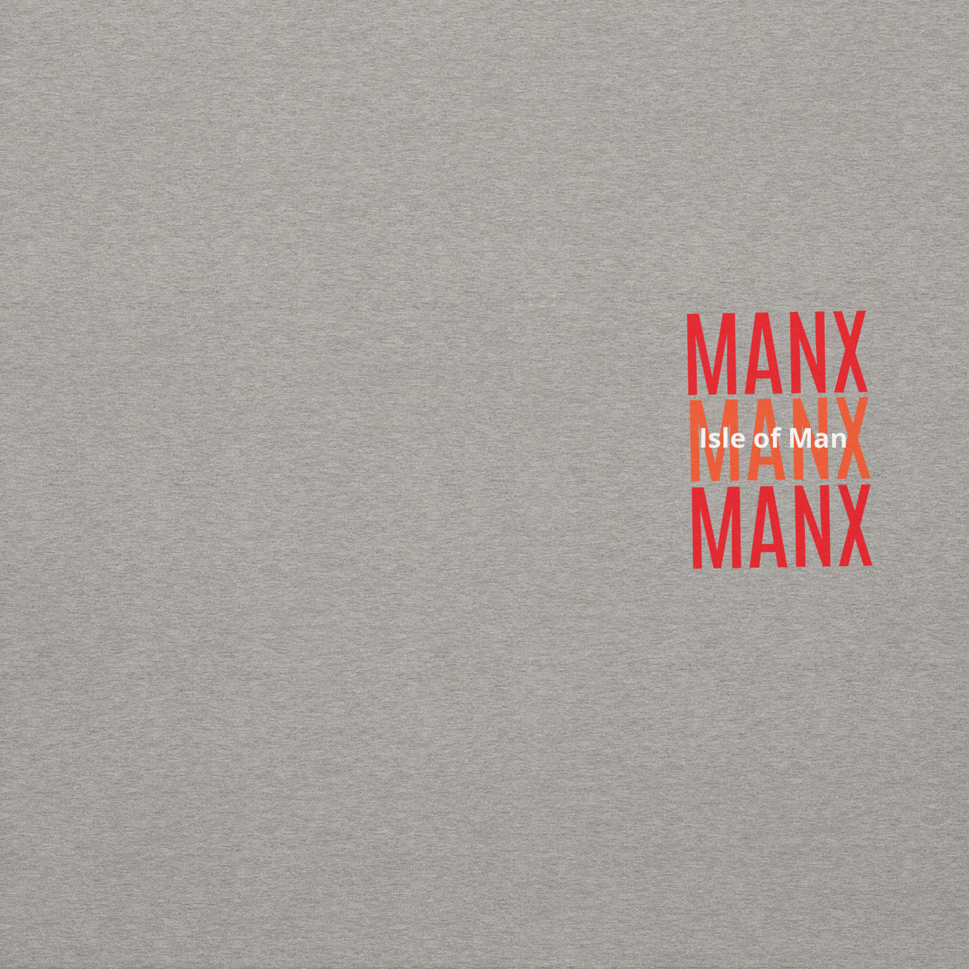 MANX MANN or WOMAN IOM Unisex Hoodie