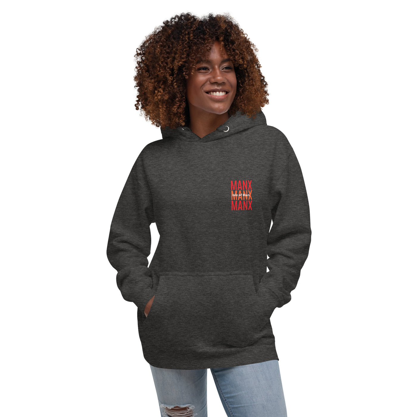 MANX MANN or WOMAN IOM Unisex Hoodie