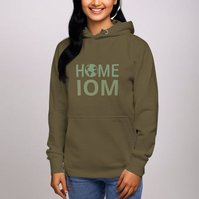 Isle of Man HOME IOM Unisex Hoodie
