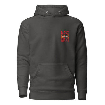MANX MANN or WOMAN IOM Unisex Hoodie