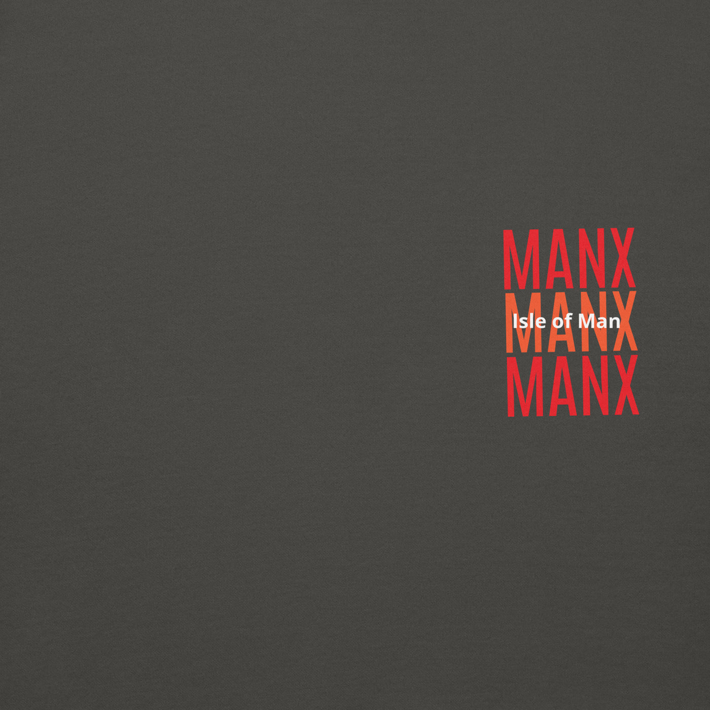 MANX MANN or WOMAN IOM Unisex Hoodie