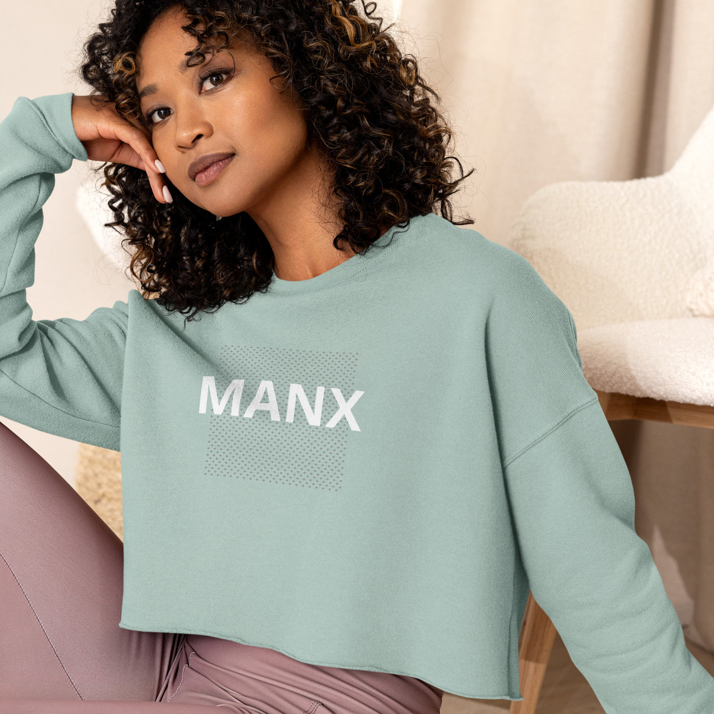 MANX Crop Sweatshirt