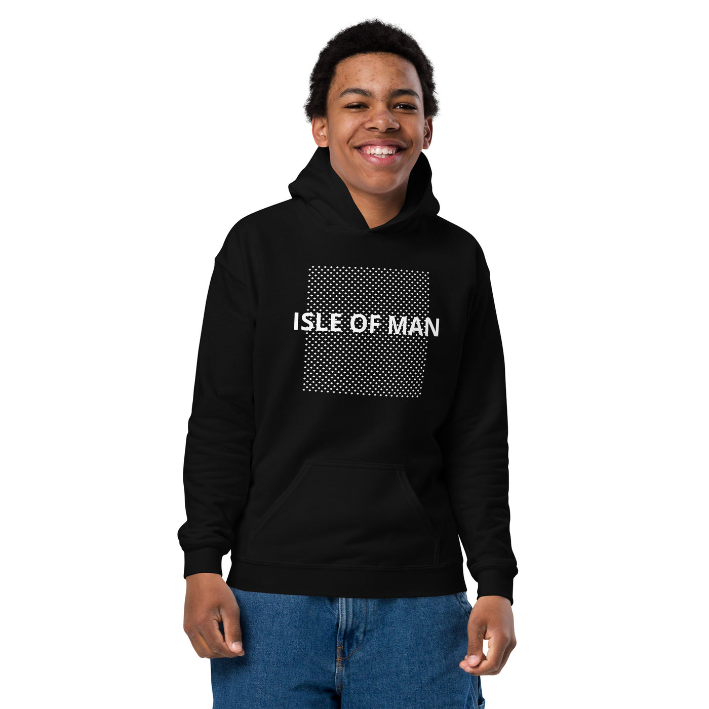 ISLE OF MAN F&B Print Youth heavy blend hoodie